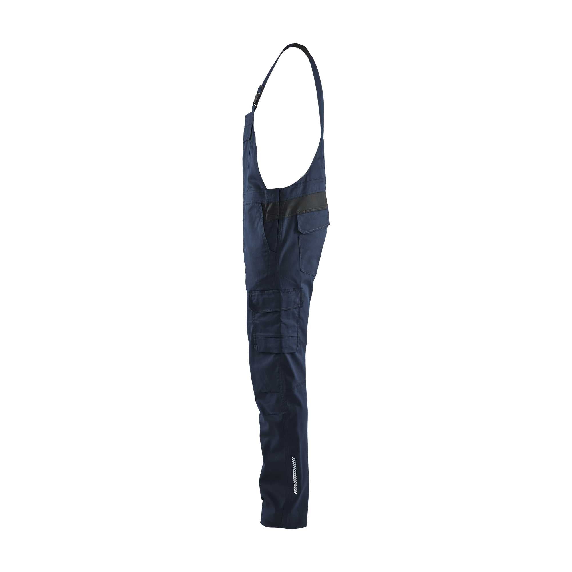BLAKLADER 26441832 INDUSTRY BIB OVERALL STRETCH Work Bib Trousers Men - twill fabric